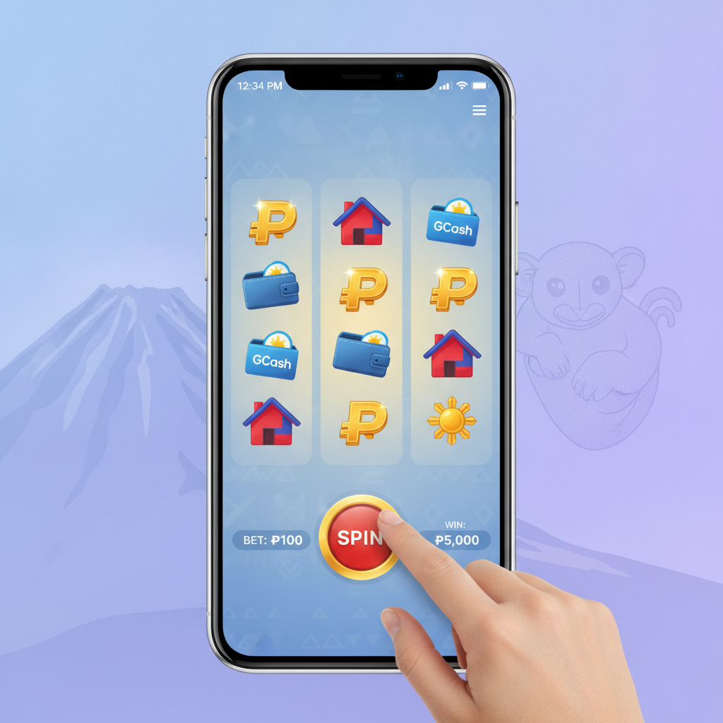 Illustration: How to Play Slots on PORSCHE PLAY: Beginner's Guide for Filipino Players